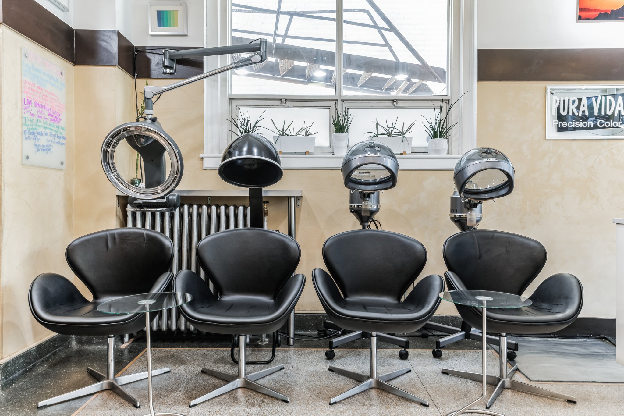 Processing dryer chairs