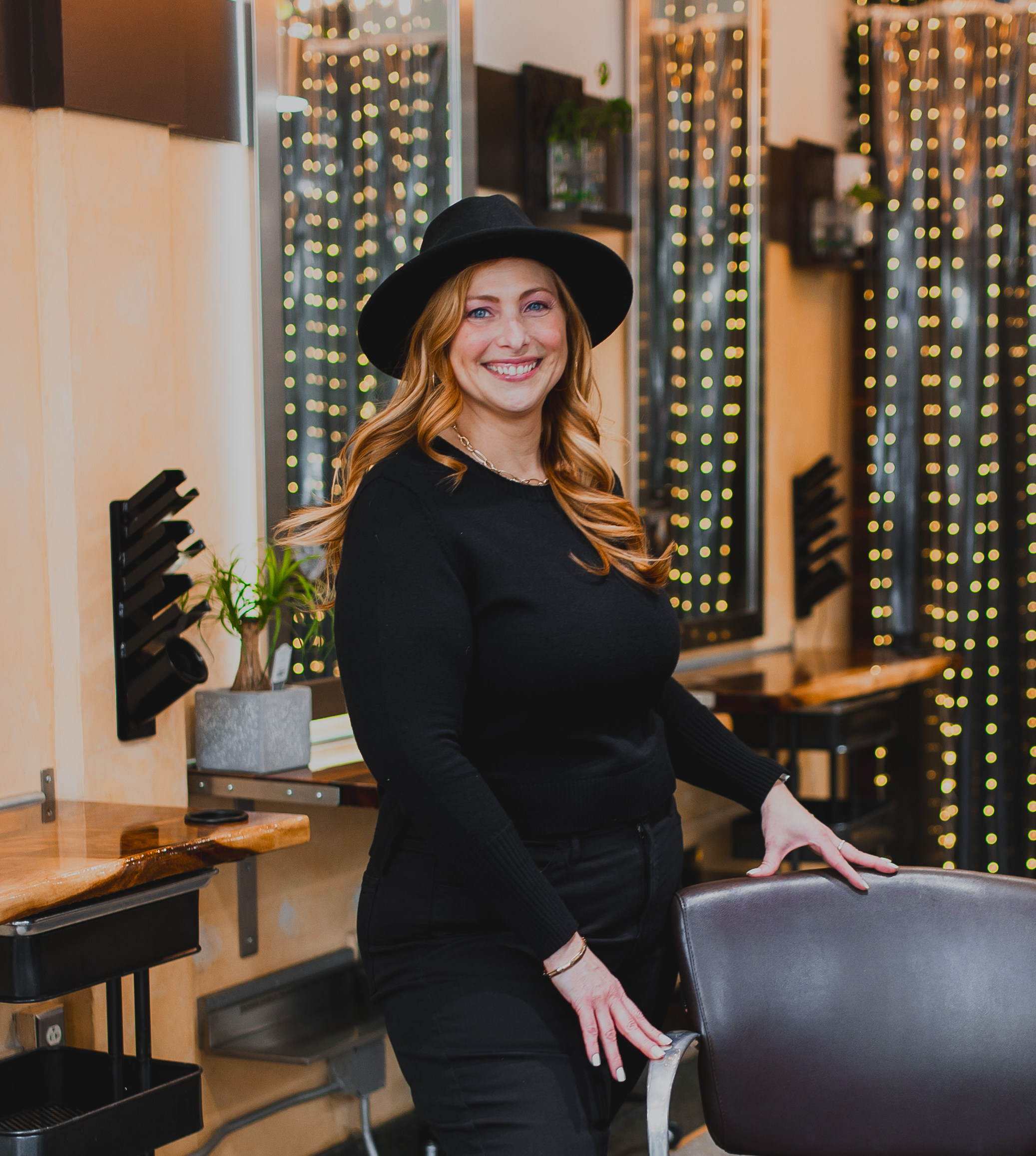 Raine Reggans, owner and stylist at Pura Vida Color Studio Hair Salon in Ann Arbor